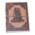 Leather journal, 'Buddha Reflections' - Handcrafted Seated Buddha Embossed Brown Leather Journal (image 2c) thumbail
