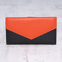 Leather wallet,