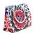 Cotton tote, 'Floral Mandala' - Chain Stitch Embroidered Cotton Tote Handbag from India (image 2b) thumbail