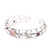Multi-gemstone cuff bracelet, 'Graceful Fusion' - Multi-Gemstone Cuff Bracelet Crafted in India (image 2d) thumbail