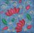 'Floral Blossom' - Signed Lotus Flower Painting from India thumbail