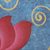 'Floral Blossom' - Signed Lotus Flower Painting from India (image 2b) thumbail
