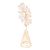 Beaded tree topper, 'Shimmering Snowflake' - Faux Gemstone Covered Snowflake Tree Topper (image 2b) thumbail