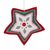 Wool felt ornaments, 'Folk Art Stars' (Set of 4) - Set of Four Wool Felt Star Ornaments from India (image 2b) thumbail