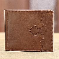 Leather wallet,