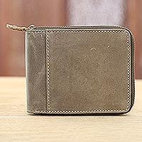 Leather wallet,