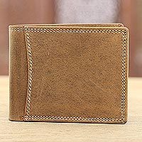Leather wallet,