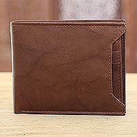 Leather wallet,