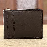 Leather wallet,