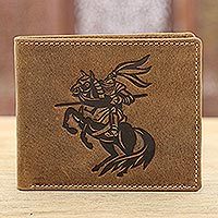 Leather wallet,