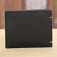 Leather wallet,