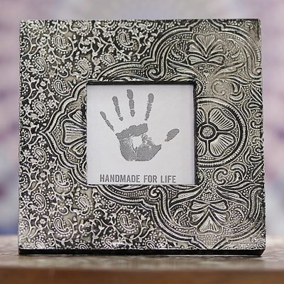 Aluminum photo frame, Paisley Memory (3x3)