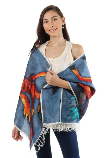 Silk scarf, Galloping Horses