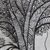 'Flourishing Tree' - Signed Black and White Folk Art Painting of a Tree (image 2b) thumbail