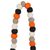 Wool felt garland, 'Halloween Colors' - Halloween-Themed Wool Felt Garland from India (image 2b) thumbail