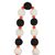 Wool felt garland, 'Halloween Strand' - Wool Felt and Plastic Halloween Garland from India (image 2b) thumbail