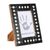 Resin mosaic photo frame, 'Hexagonal Flair' (4x6) - Hexagon Pattern Resin Mosaic Photo Frame from India (4x6) (image 2a) thumbail