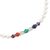 Multi-gemstone beaded anklet, 'Chakra Orbs' - Multi-Gemstone Beaded Chakra Anklet from India (image 2b) thumbail