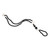 Onyx beaded harem anklet, 'Exotic Style in Black' - Black Onyx Beaded Harem Anklet from India (image 2c) thumbail