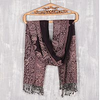 Featured review for Wool shawl, Mughal Paisleys