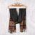 Reversible Jamawar wool shawl, 'Geometric Creativity' - Reversible Jamawar Wool Shawl in Black from India thumbail