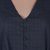 Cotton midi dress, 'Midnight Muse' - Deep Blue Cotton Midi Dress from India (image 2e) thumbail