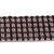 Rhodium plated garnet wristband bracelet, 'Sublime Brilliance' - Stunning 21 Carat Garnet Wristband Bracelet (image 2c) thumbail