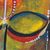 'Appealing Charm' - Lord Krishna Original Acrylic Painting on Board (image 2b) thumbail