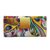 Hand painted leather wallet, 'Sundance' - Hand Crafted Leather Floral Wallet from India (image 2a) thumbail