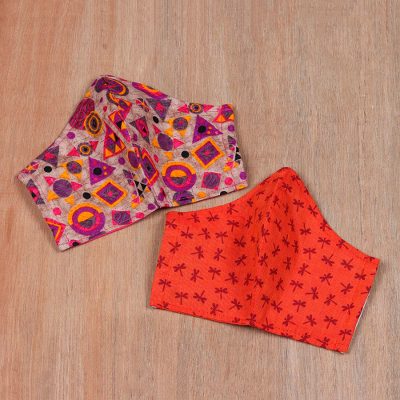 Cotton face masks, Close Encounters (pair)