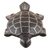 Silver inlay bidri figurine, 'Lazy Swimmer' - Traditional Indian Silver Inlay Bidriware Turtle Figurine (image 2c) thumbail
