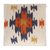 Embroidered cotton ottoman, 'Starry Brilliance' - Hand Embroidered Wood and Cotton Ottoman from India (image 2c) thumbail