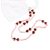 Quartz face mask lanyard, 'Protected Heart' - Pink Quartz Face Mask Lanyard (image 2b) thumbail