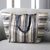 Cotton tote bag, 'Blue and Striped' - Striped Cotton Tote Bag from India thumbail