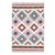 Hand-woven wool area rug, 'Diamond in the Rough' (4x6) - Hand-woven Diamond-Motif Wool Area Rug (4x6) (image 2a) thumbail