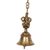 Brass home accent, 'Ganesha's Song' - Hanging Brass Ganesha-Themed Bell from India (image 2c) thumbail