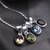 Gemstone pendants necklace, 'Harmony Charms' - Assorted Gemstone Pendant Necklace Set (image 2) thumbail