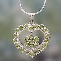 Peridot necklace,