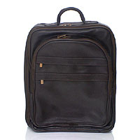 Leather laptop backpack Brown Universal Brazil