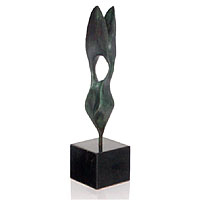 Bronze sculpture Organics II Brazil