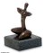 Bronze sculpture, 'Awakening' - Original Abstract Bronze Sculpture Brazilian Fine Art thumbail