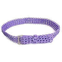 Soda pop-top belt,