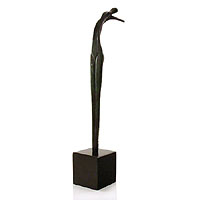 Bronze sculpture, 'Seduction' - Bronze sculpture