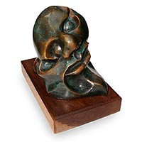 Bronze sculpture Metamorphosis Brazil