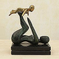 Bronze sculptures I m a Little Bird Brazil