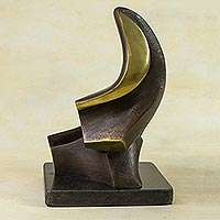 Bronze sculpture Abstract Movement Brazil