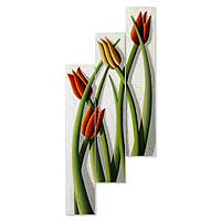 Tulips triptych Brazil