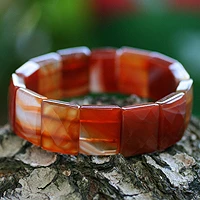 Beaded stretch bracelet,