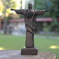 Sculpture, 'Redeemer of the Day' - Christ the Redeemer Commemorative Sculpture