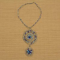 Azurite choker,